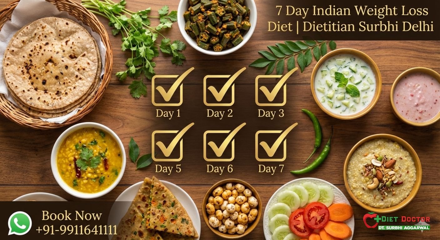 7 Day Indian Weight Loss Diet Plan