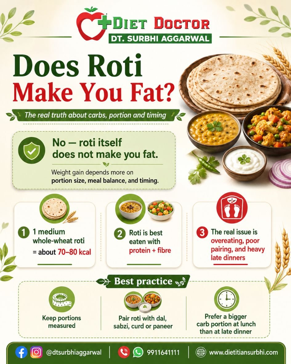 Does Roti Make you fat?